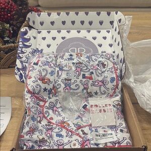 Roller Rabbit Monkey Print Pajama Set